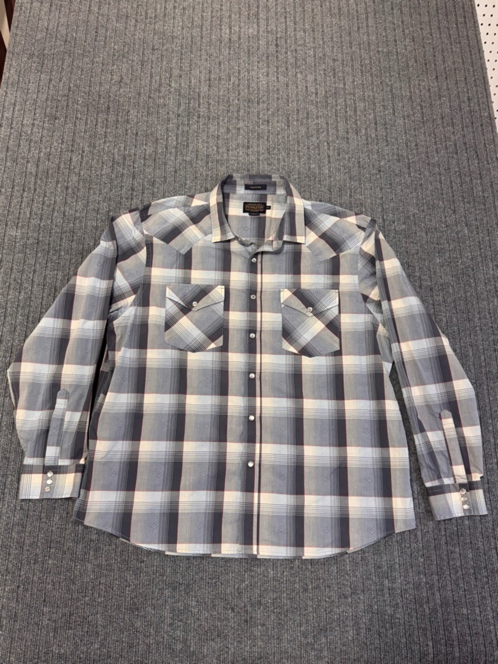 Pendleton Frontier Pearl Snap Long Sleeve XXL